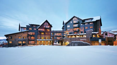 Exterior shot of One Steamboat Place